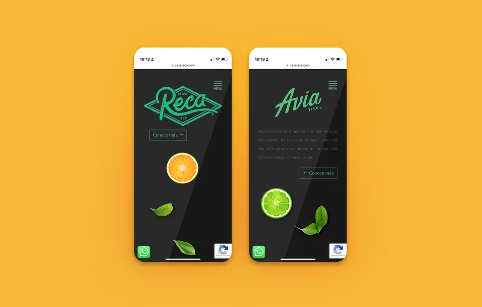 Casa Reca: web design, image 4 of 4
